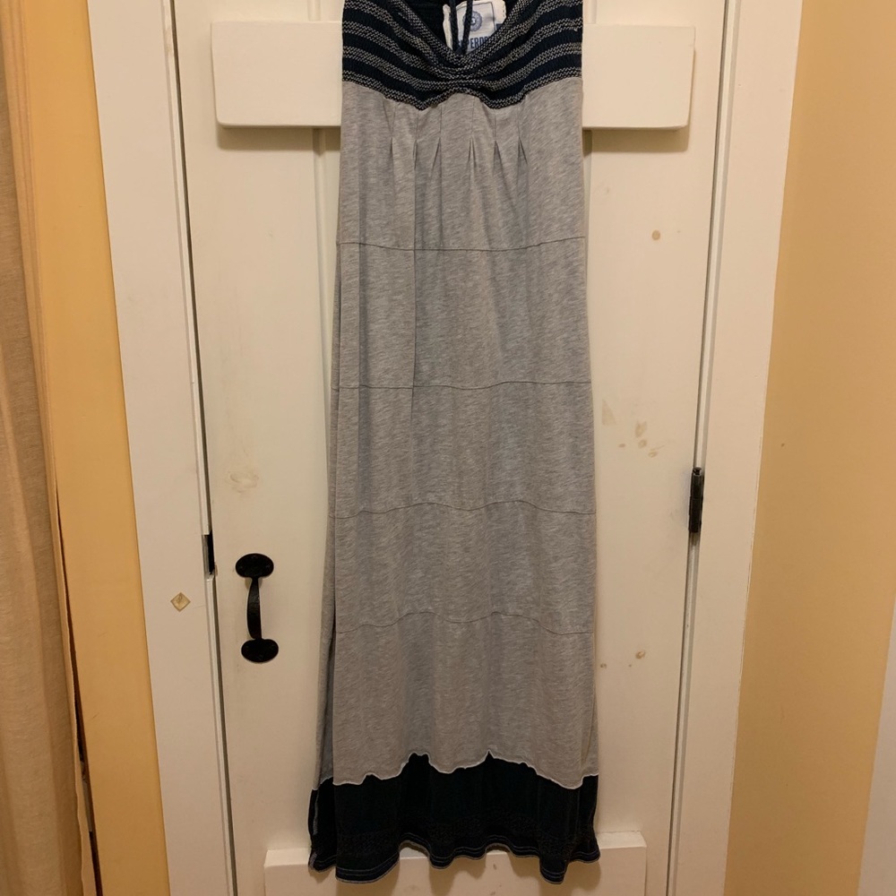 Superdry tube top maxi dress
